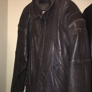Men’s vintage bomber jacket.